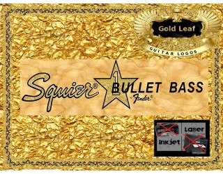 Squier Bullet Bass Guitar Decal 73g